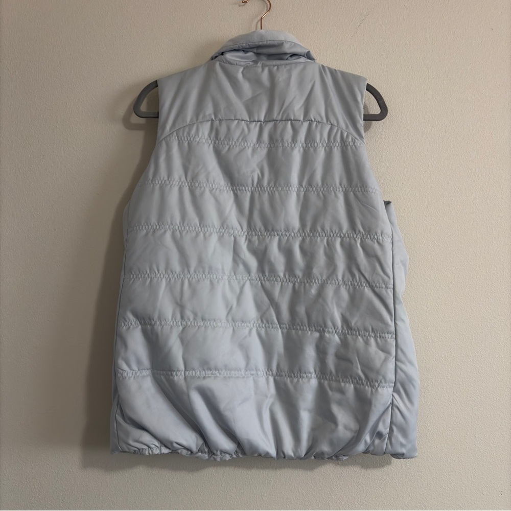 Nike Women's Gray Blue Platinum Puffer Vest Large - Picture 9 of 11